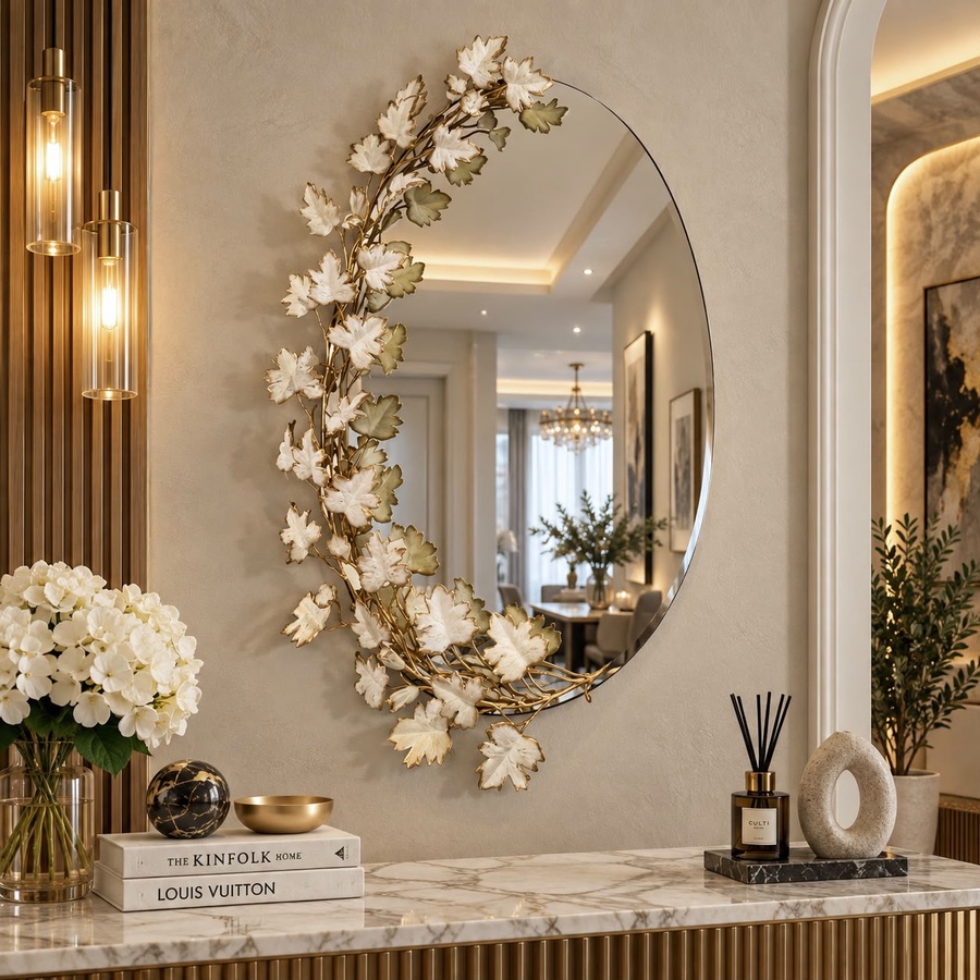 Floral W.Decore - 351 - OVAL