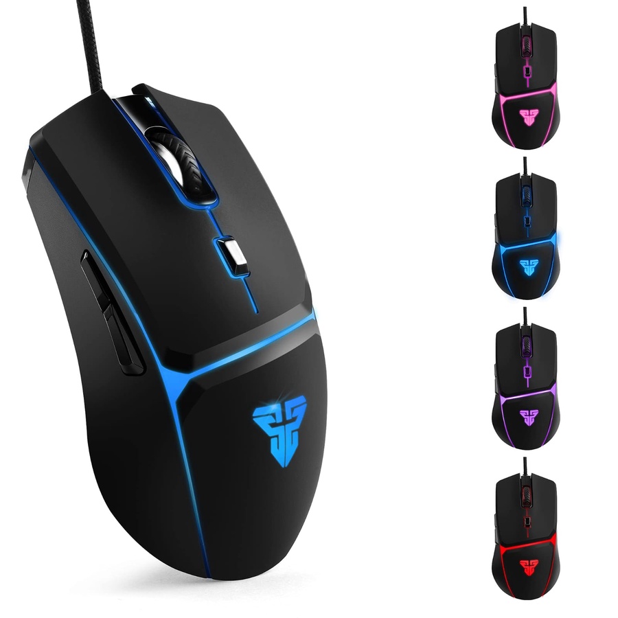 Fantech CRYPTO II VX7v2 Wired Gaming Mouse – USB (Black)
