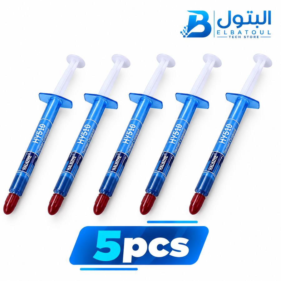 5pcs Hutixi HT-GY260 Termal Paste Silicone Grease For CPU, GPU, Heatsink Cooling - 2Gram