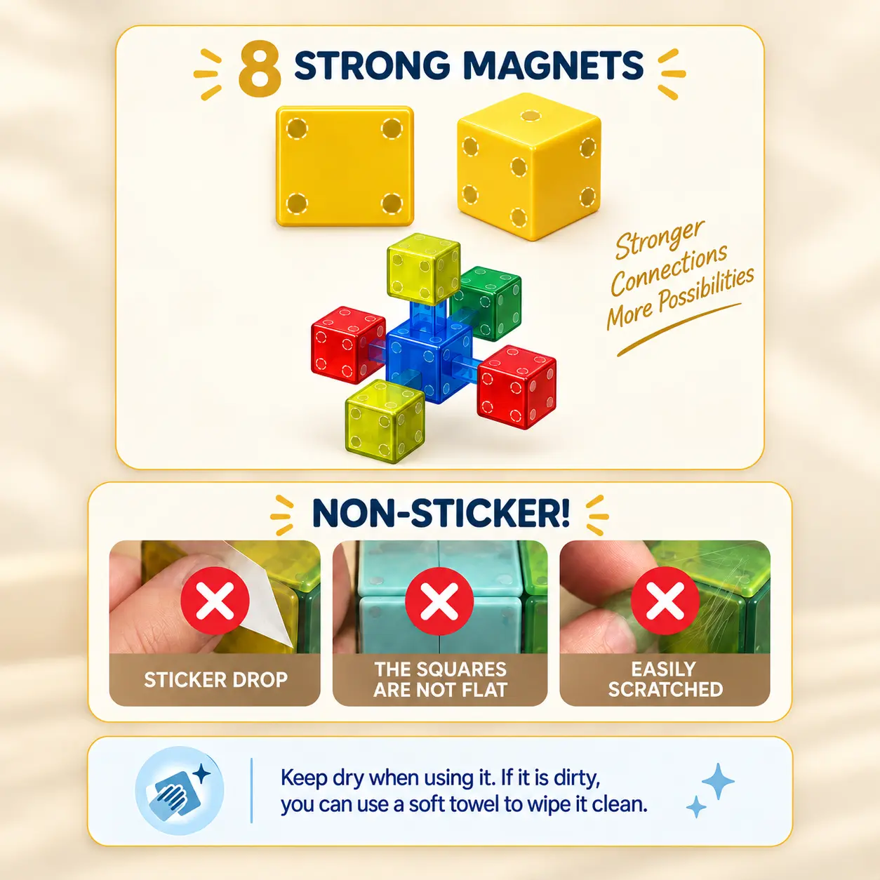 مكعبات ماين كرافت المغناطيسية للبنات | Minecraft Magnetic Blocks for Girls