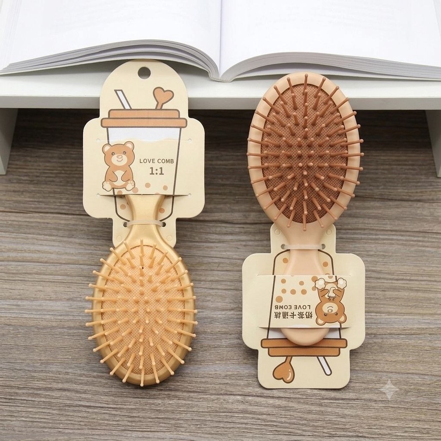 فرشاة فك تشابك شعر الأطفال (Love Comb) - تصميم كرتوني بأسنان ناعمة| Demand & Beyond
