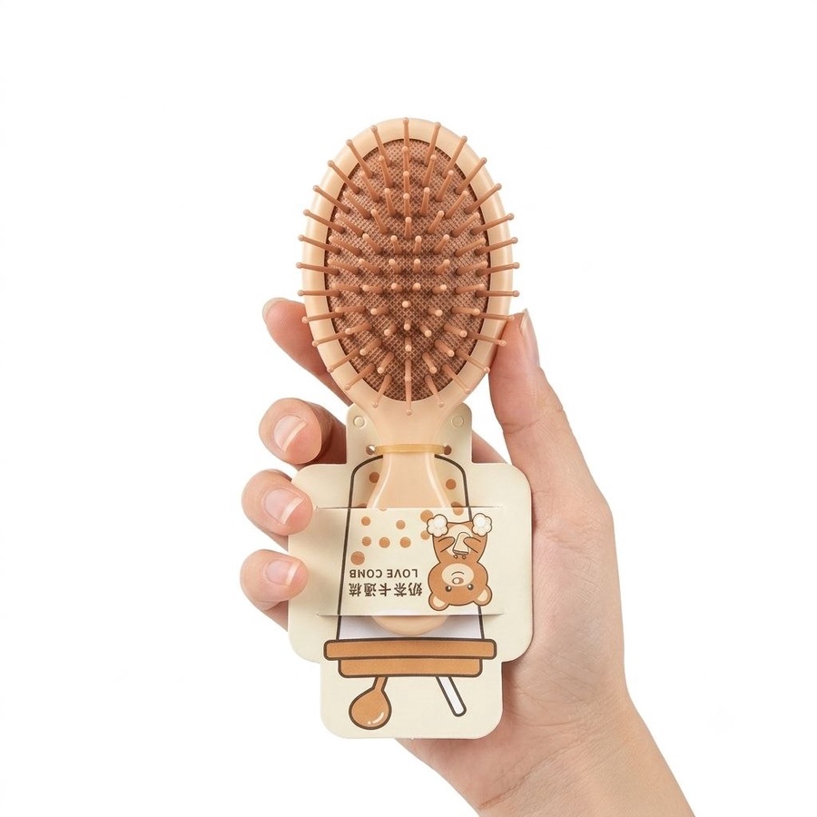 فرشاة فك تشابك شعر الأطفال (Love Comb) - تصميم كرتوني بأسنان ناعمة| Demand & Beyond