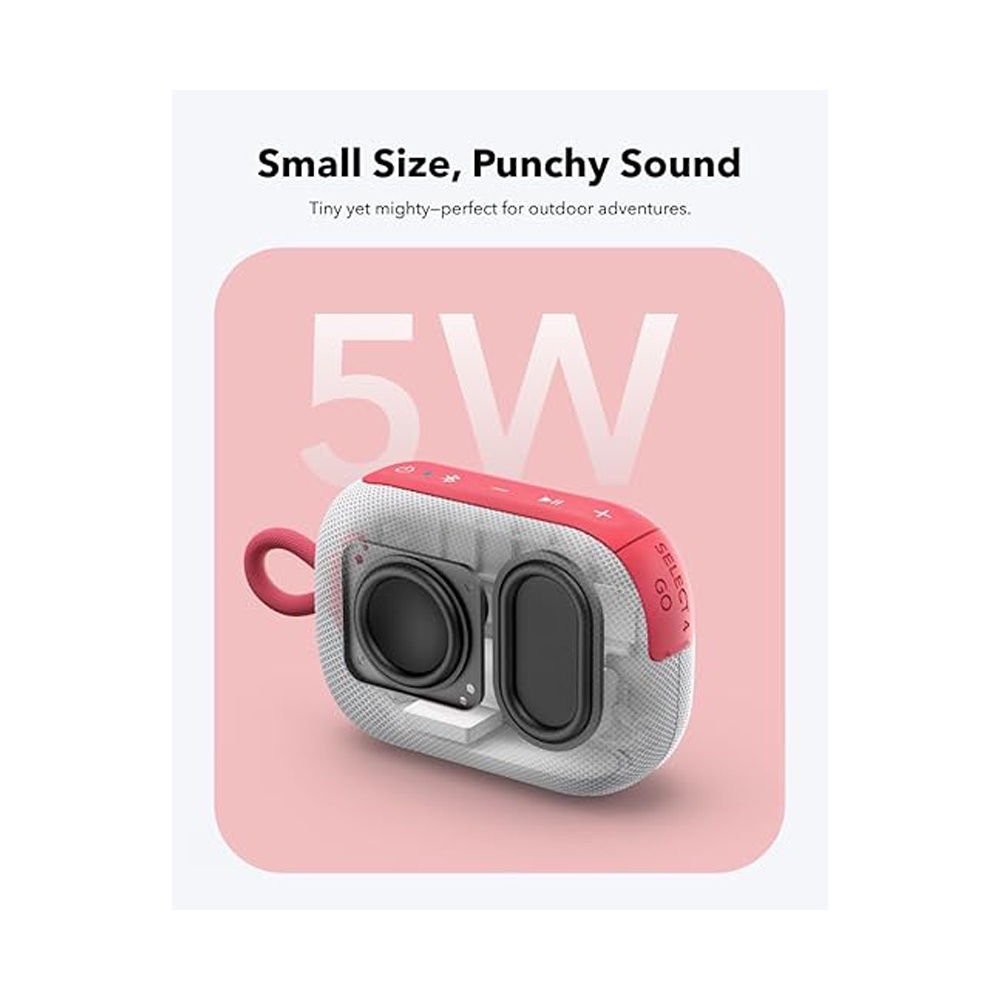 أنكر ساوند كور سماعة بلوتوث محمولة سيلكت 4 جو-  Anker Soundcore Portable Bluetooth Speaker Select 4 Go  (ضمان 18 شهر)