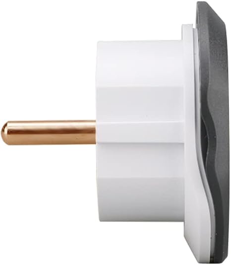 iLOCK Power Lock Travel Plug adapter Converter – gray and white