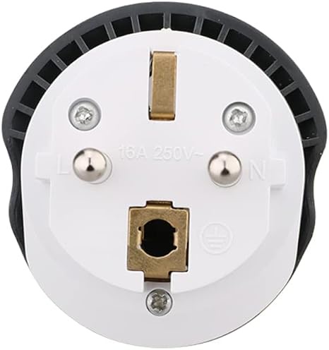 iLOCK Power Lock Travel Plug adapter Converter – gray and white