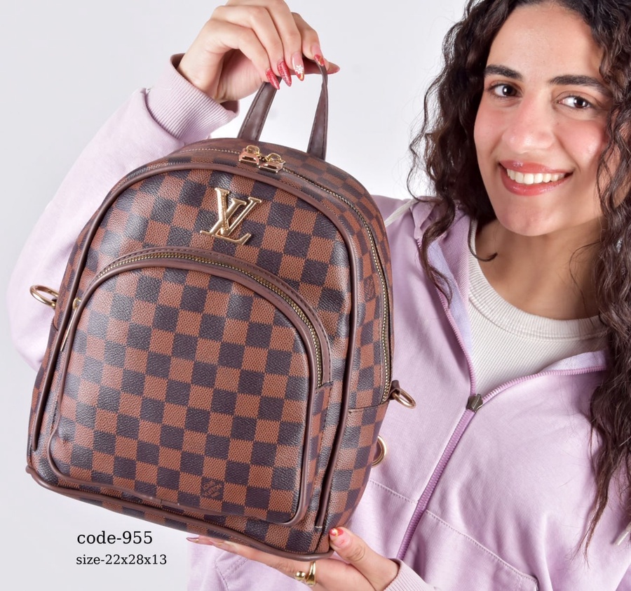 Louis Vuitton Monogram & Damier Compact Leather Backpack