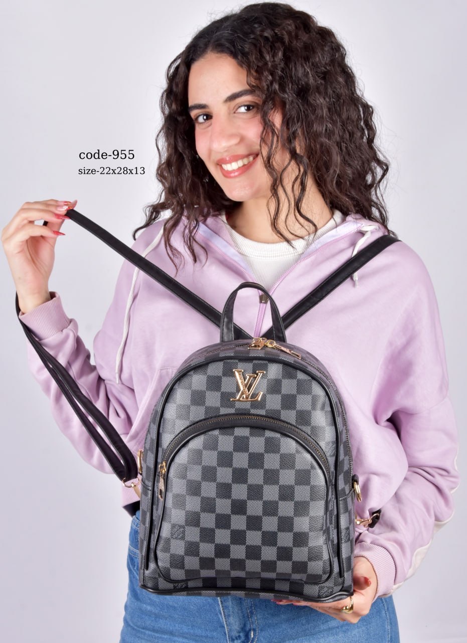 Louis Vuitton Monogram & Damier Compact Leather Backpack