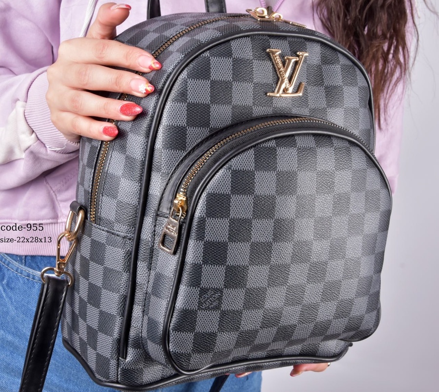 Louis Vuitton Monogram & Damier Compact Leather Backpack