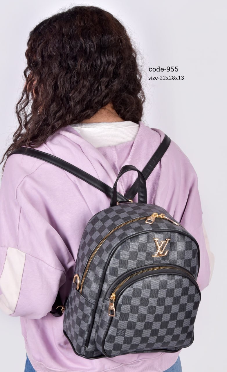 Louis Vuitton Monogram & Damier Compact Leather Backpack