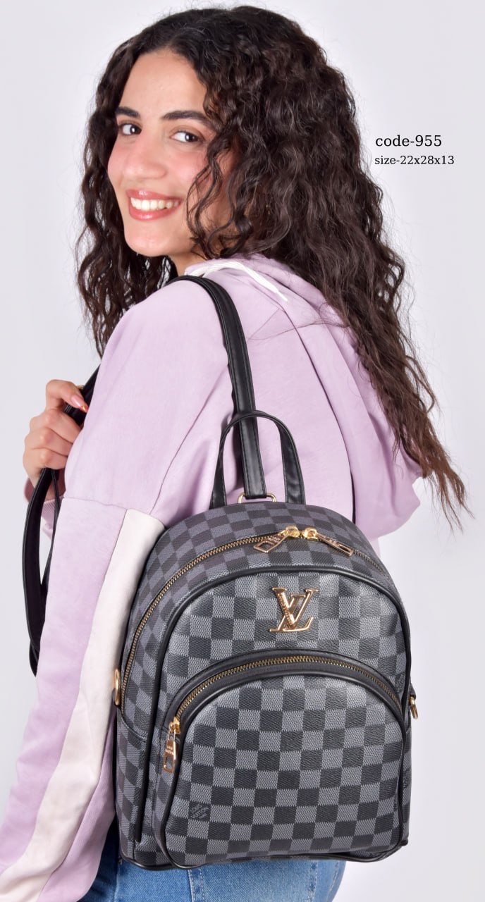 Louis Vuitton Monogram & Damier Compact Leather Backpack