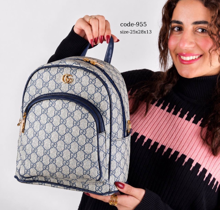 Gucci GG Marmont Mini Dome Backpack With Stamped Lining & Hardware