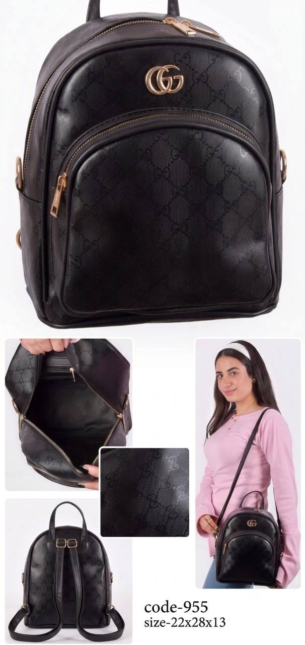 Gucci GG Marmont Mini Dome Backpack With Stamped Lining & Hardware