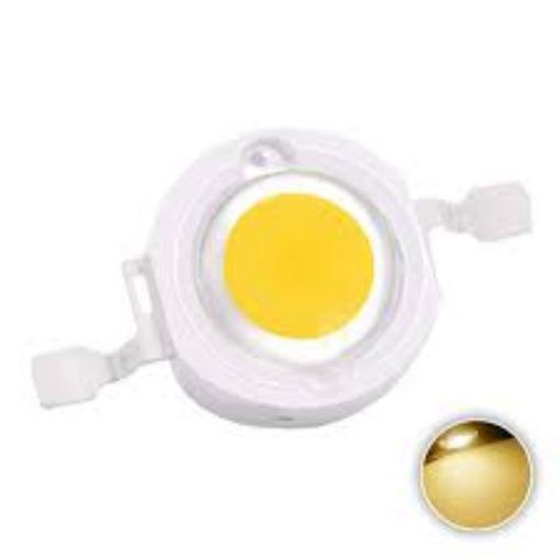 Smd led 3w 2pin yellow