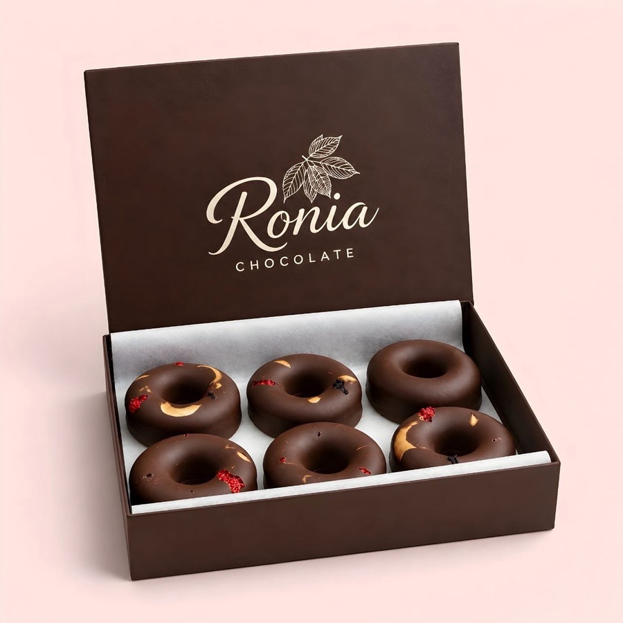 Chocolate Donuts — Box of 6