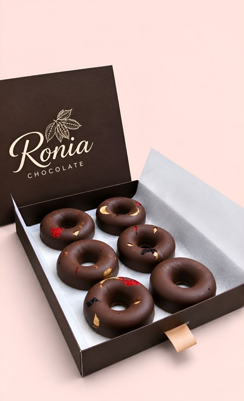 Chocolate Donuts — Box of 6