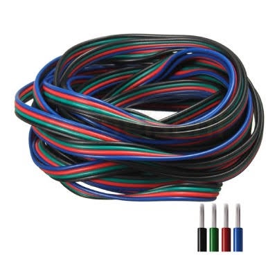 Connecting Cable for RGB LED Strips 26AWG 4 Wires