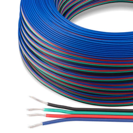 Connecting Cable for RGB LED Strips 26AWG 4 Wires