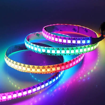 WS2812 Addressable RGB LED Strip 60LED/m DC5V IP20