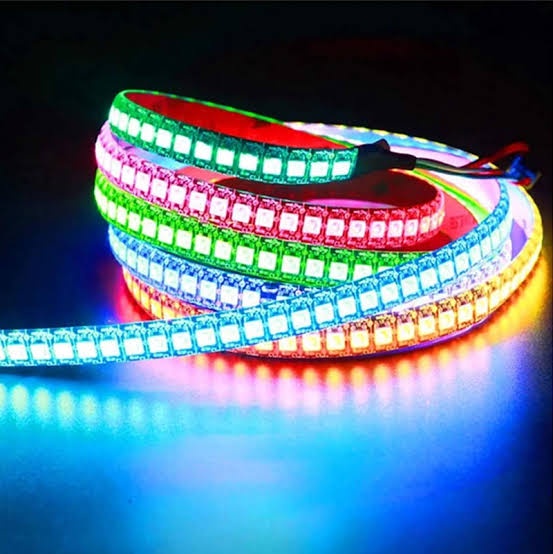 WS2812 Addressable RGB LED Strip 60LED/m DC5V IP20