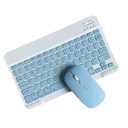 Keyboard and Mouse Set Portable Bluetooth
