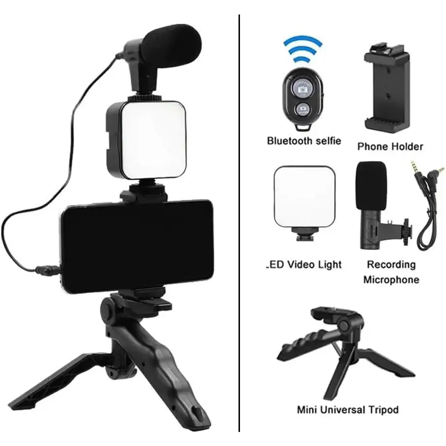 AY-49 Video Making Vlogging Tripod Kit