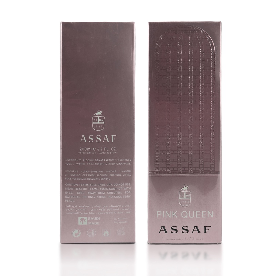 Assaf Pink Queen 200Ml - Master Box