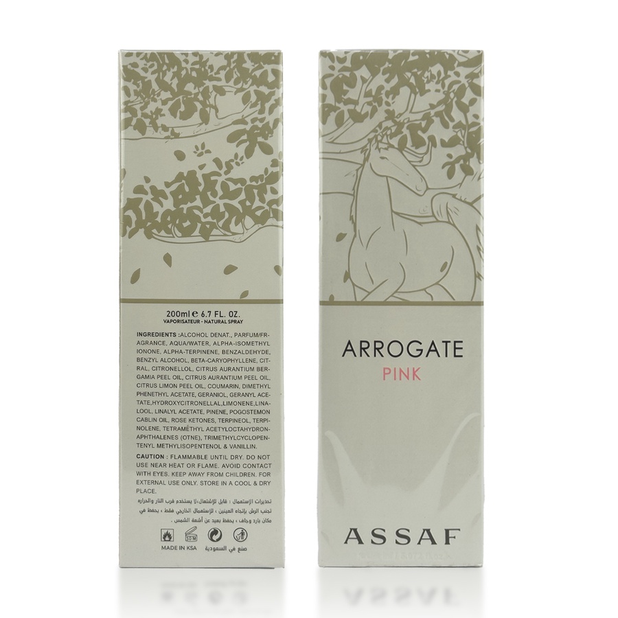 Assaf Arrogate Pink 200Ml - Master Box 
