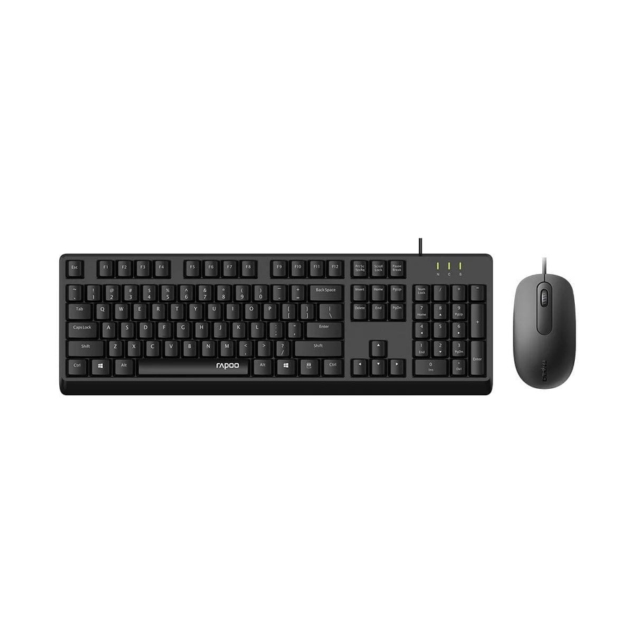 Rapoo X130PRO-Combo Wired Keyboard & Mouse Combo – USB