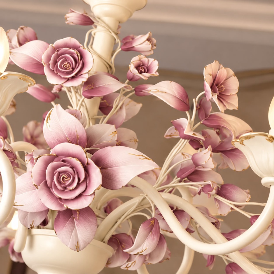 FLORAL CHANDELIERS