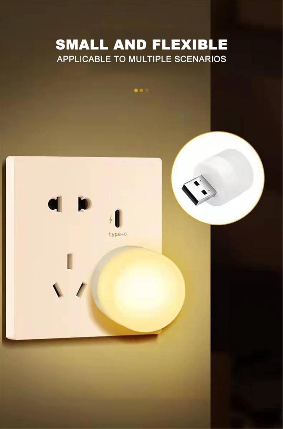 LED USB Lamp Warm White
