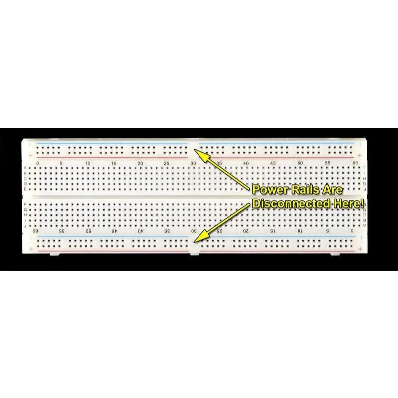 Breadboard 830 Point Splitted