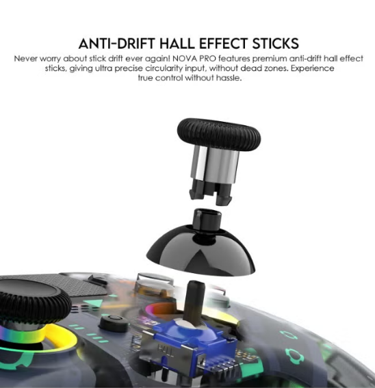Fantech Nova Pro WGP14V2 Wireless Gaming Controller - Multi-Platform RGB Gamepad