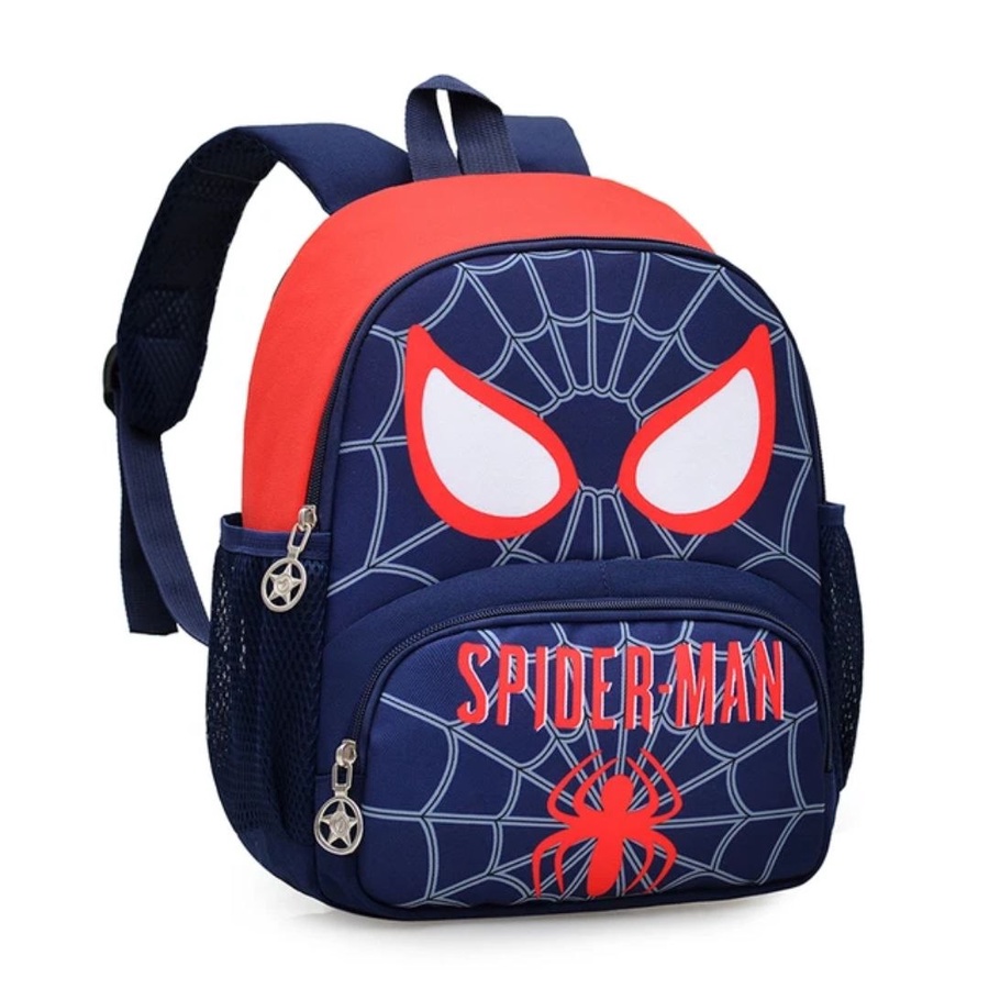  شنطة أطفال ولادي ( Spider-Man) خامه مستوردة وظهر مبطن  للدروس والخروج | Demand & Beyond