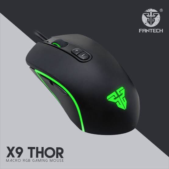 Fantech THOR X9 Wired Gaming Mouse – USB (Black)