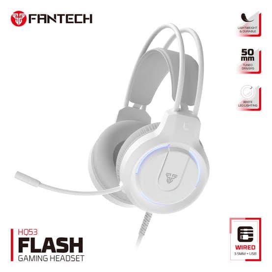  FLASH-HQ53 Gaming Headset – 3.5mm + USB 