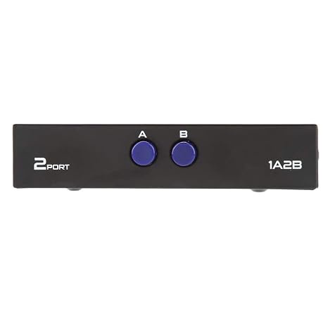 AVVA 2 Port USB Printer Sharing Switch (2 PC on 1 printer)