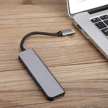5in-1 USB-C hub with  HDMI, USB3.0 , PD High Speed Transmission Multi-Function Converter Adapter