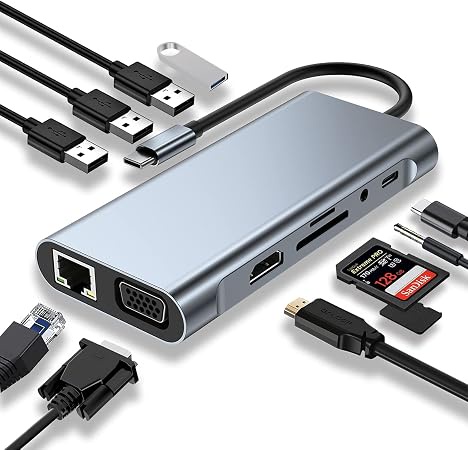 11in1 USB C hub Adapter 