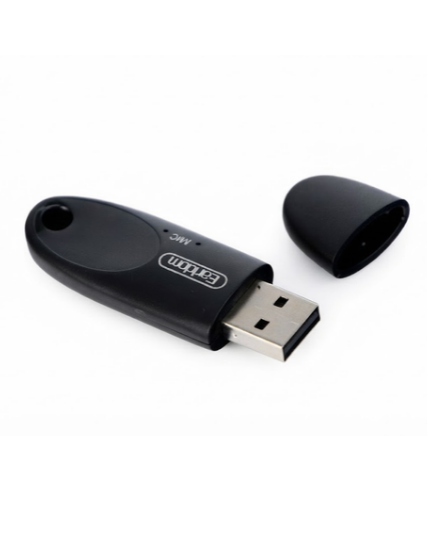 Earldom ET-M40 USB Bluetooth Audio Receiver & Wireless Music Adapter with Built-in Mic for Car Stereo