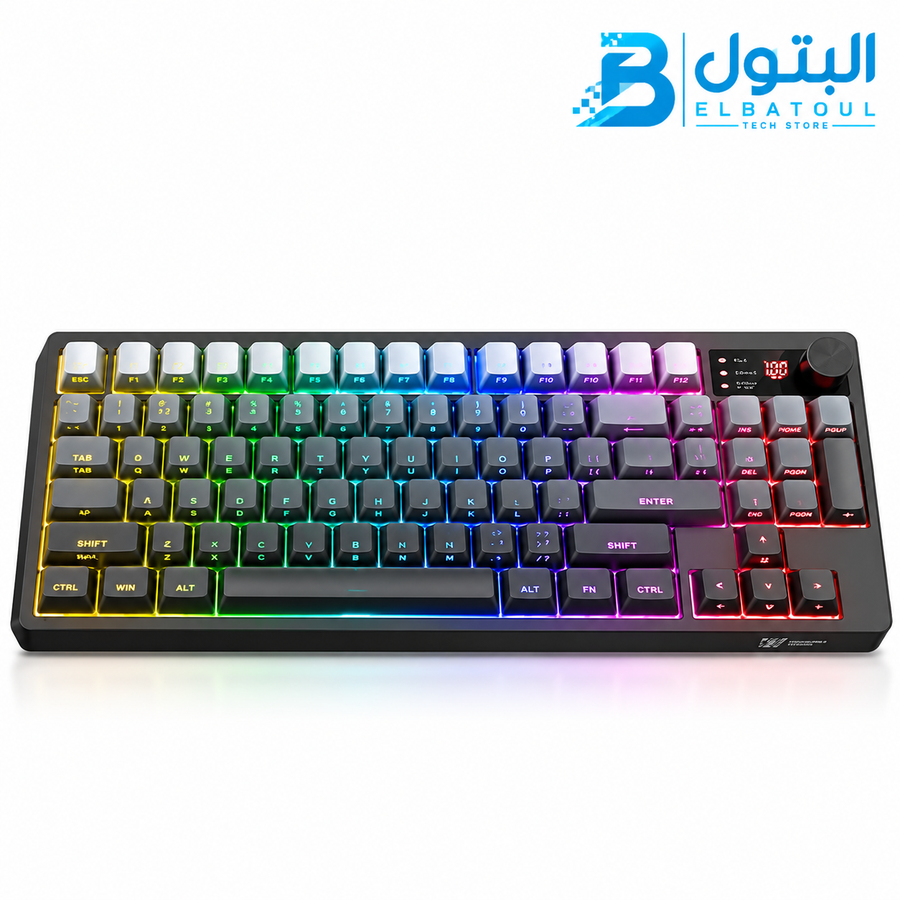 ONKUMA MT902 Gaming Keyboard | Tri-Mode Wireless • RGB • 95 Keys