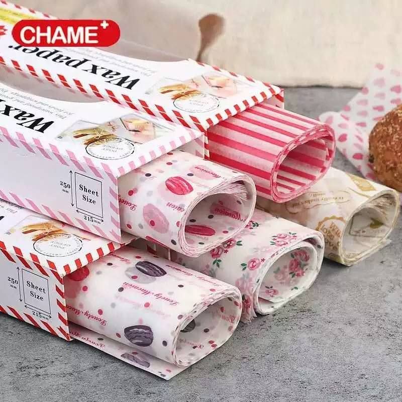ورق زبدة مُطبّع لتغليف وتقديم الساندوتشات