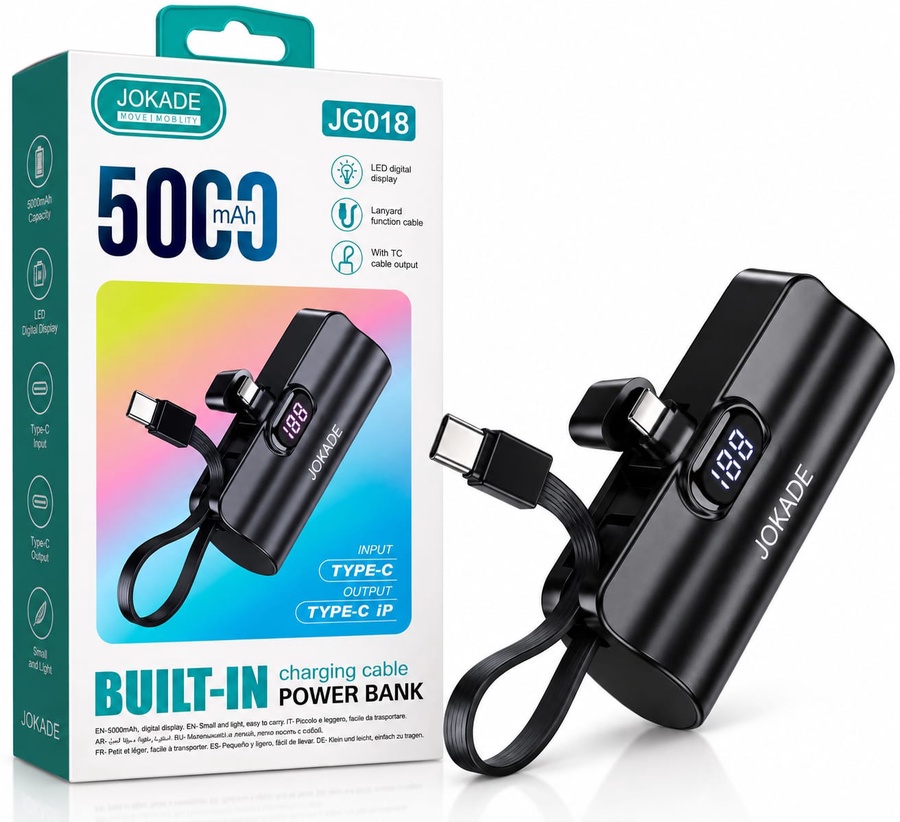 JOKADE JG018 Power Bank 5000mAh