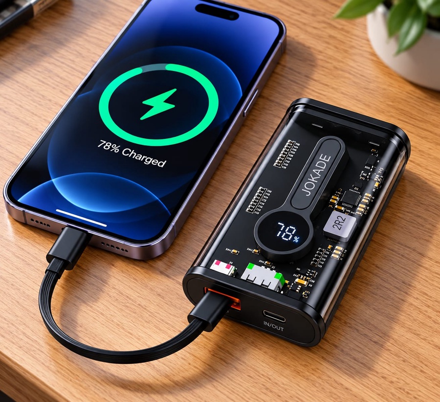JOKADE JG011 Power Bank 10000mAh 22.5W