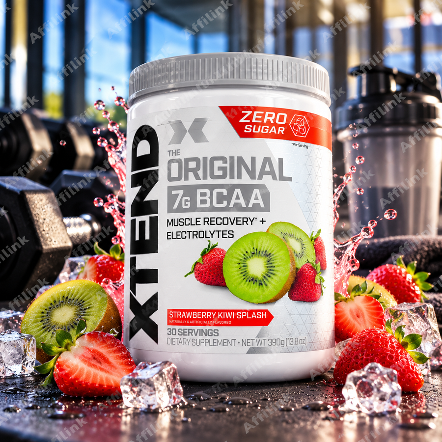 XTEND The Original 7G BCAA بنكهة الفراولة والكيوي – 390 غرام