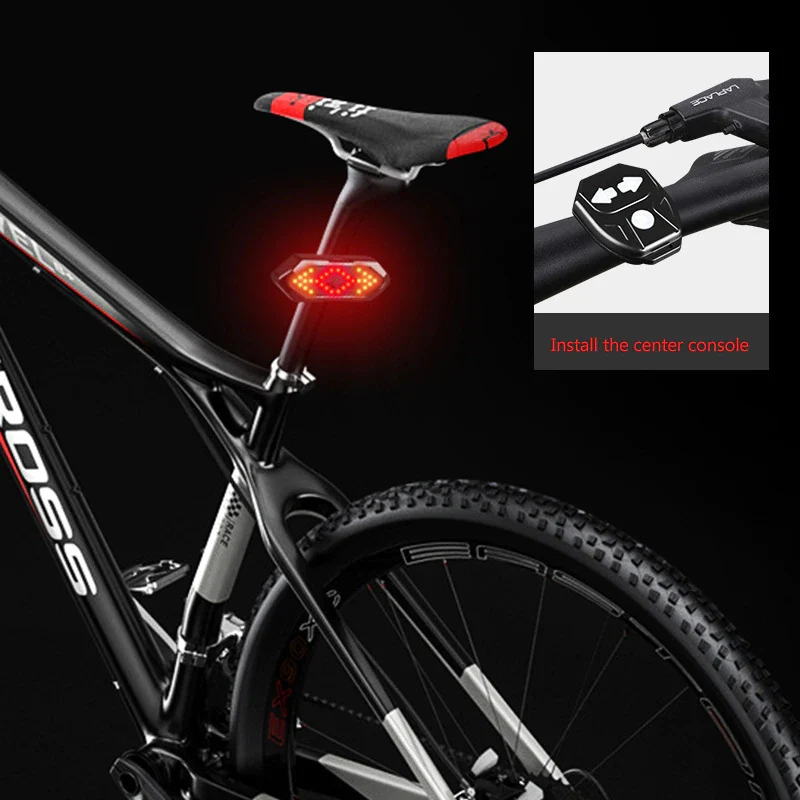  USB Bicycle Front Light & Horn 2-in-1 – 120dB Alarm with 3 Light Modes