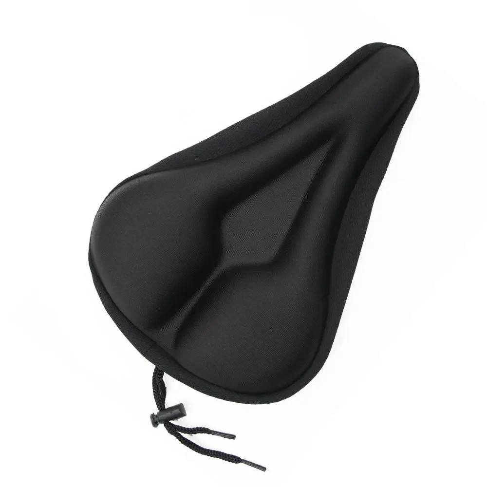  New Universal Gel Bike Seat Cushion – Comfortable Bicycle Saddle Cover for Mountain & Road Bikes