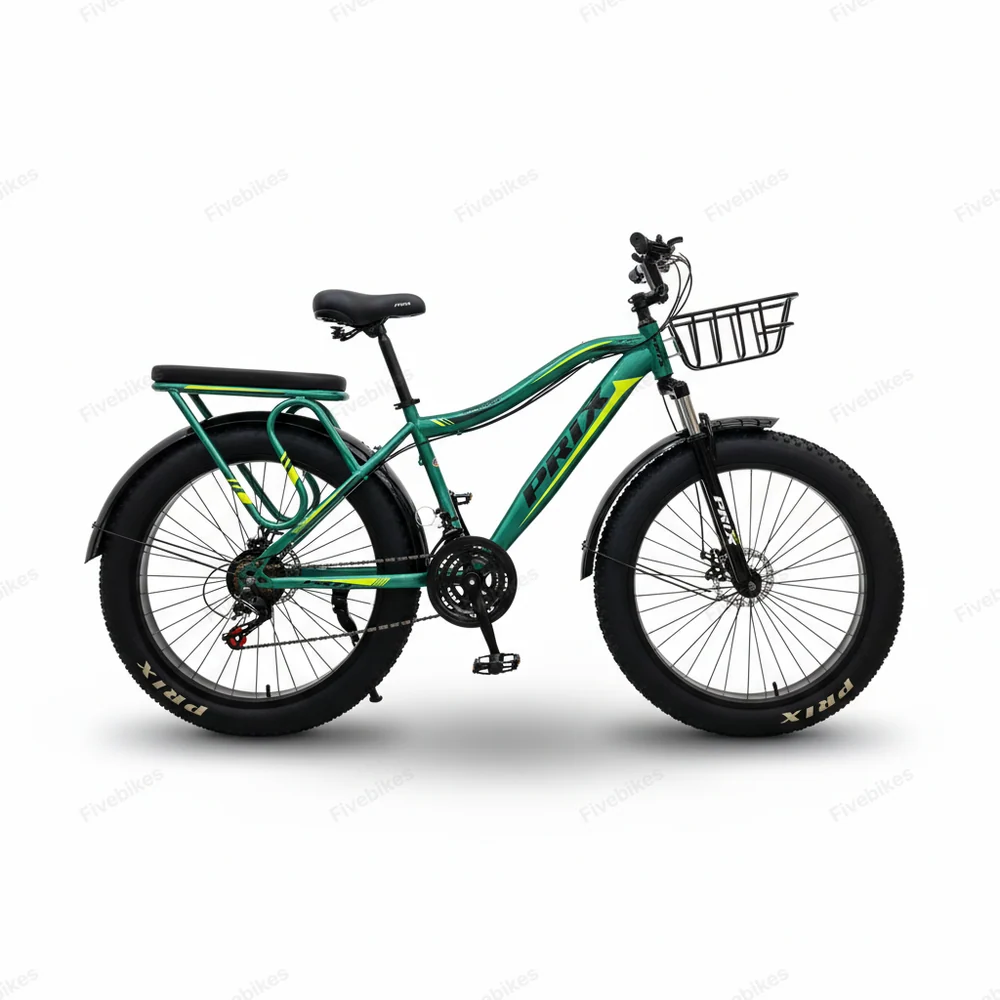  PRIX 26400 Fat Bike 26 Inch - 21 Speed Mountain Bike