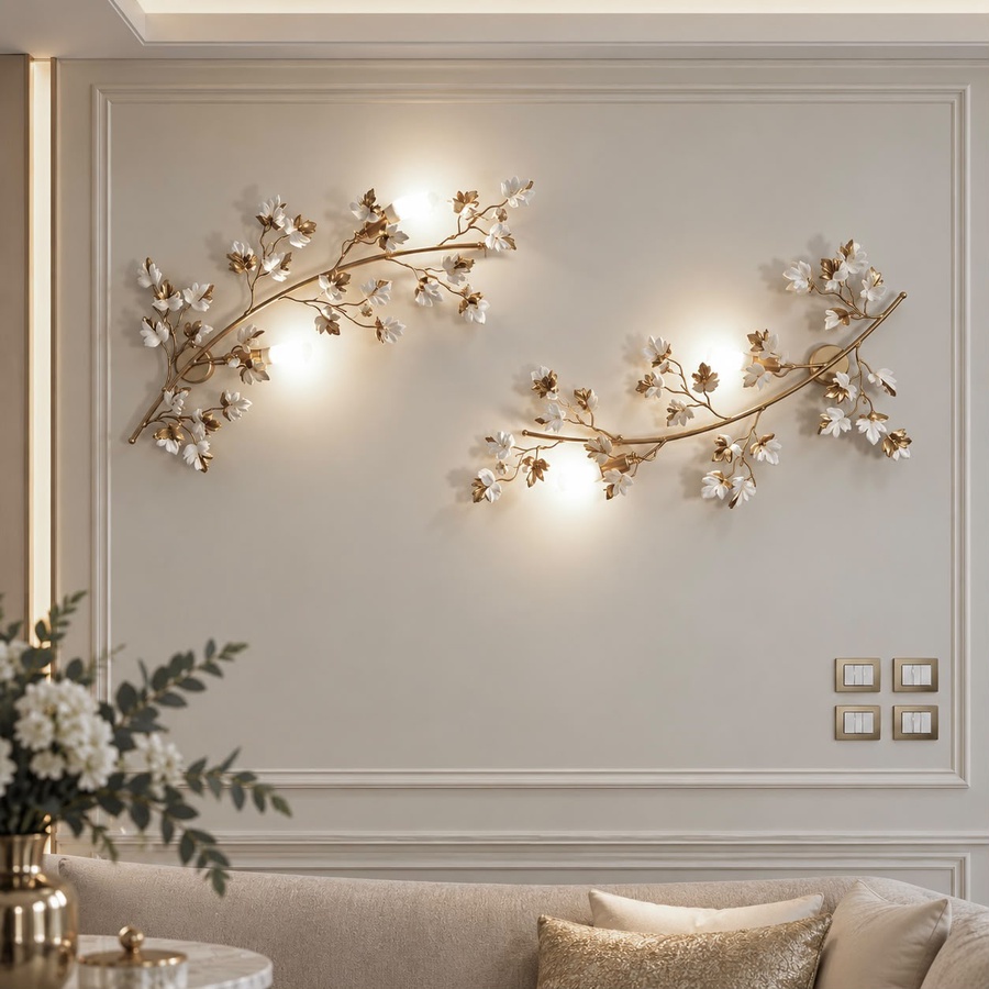 FLORAL WALL LAMPS MODEL - 213