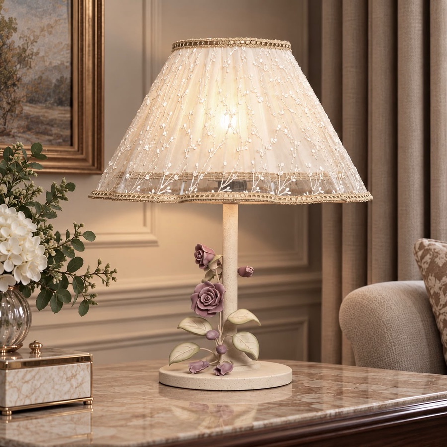 FLORAL TABLE LAMPS MODEL - 001