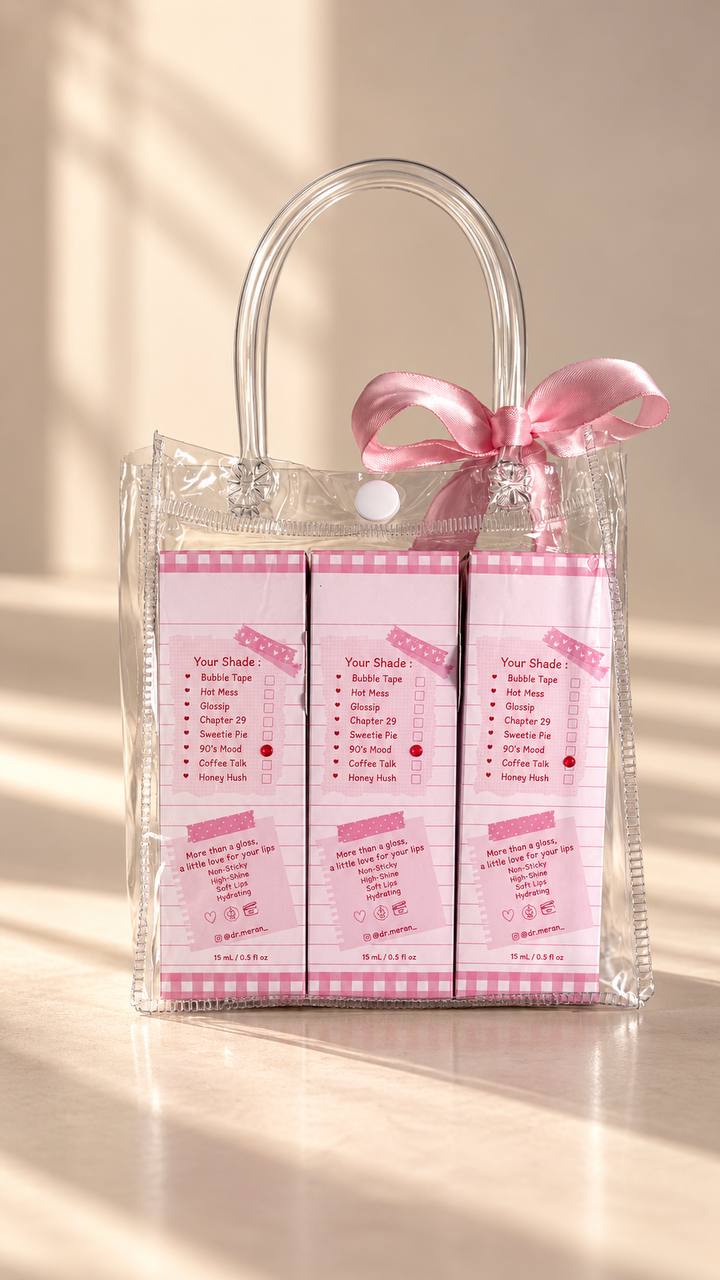 تربل ليب غلوس باكج | Triple Lip Gloss Package